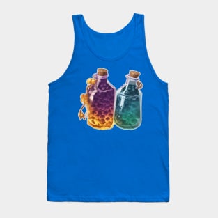 Dungeons and Dragons Magical Fantasy Mysterious Potions Tank Top